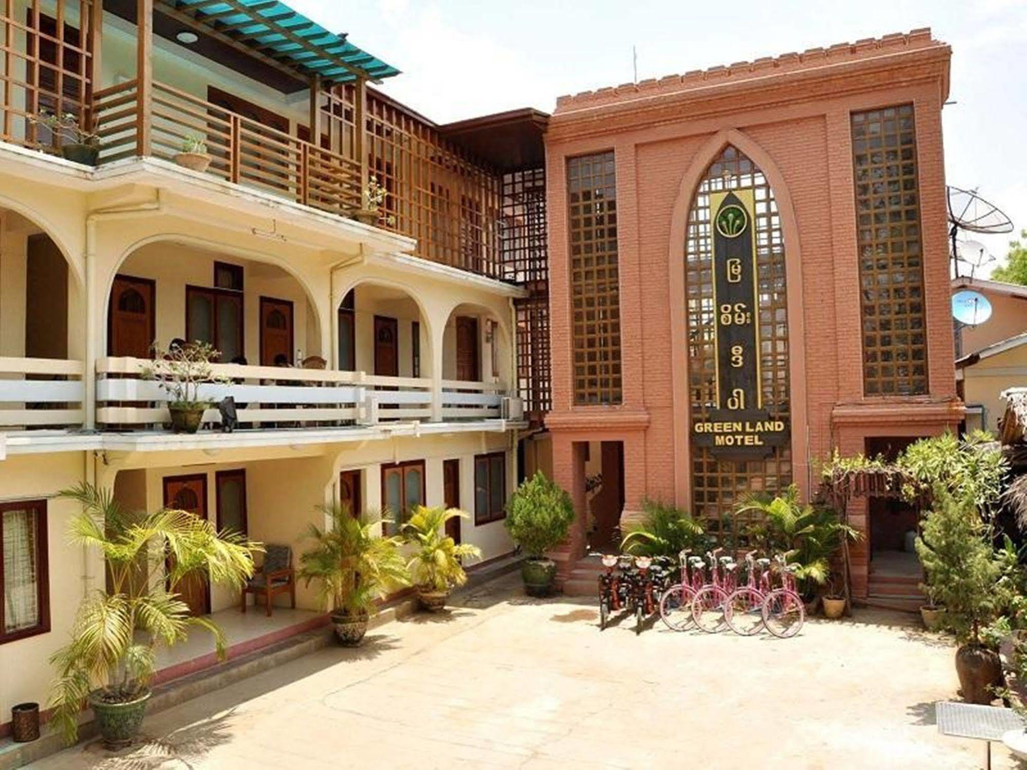 Green Land Motel Bagan Exterior photo